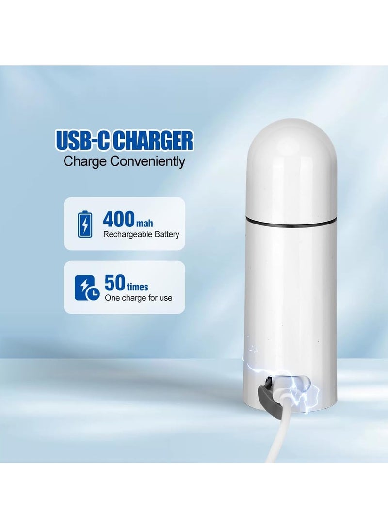 MMG Portable Bidet With 350ml Reservoir, High Pressure USB-Type C Mini Electric Rechargeable Handhel