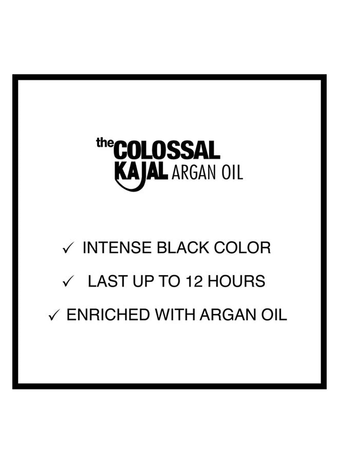 MAYBELLINE NEW YORK Colossal Kajal Argan Oil Eyeliner - 12H Extra Black