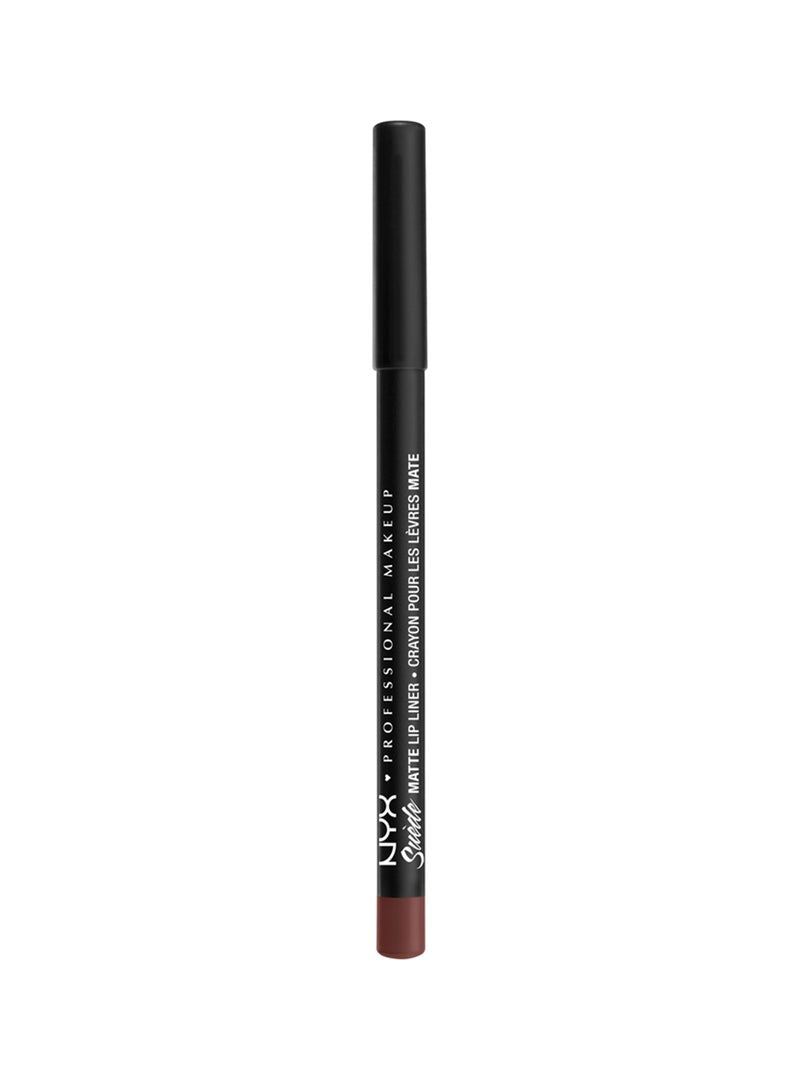NYX PROFESSIONAL MAKEUP Suede Matte Lip Liner Cold Brew