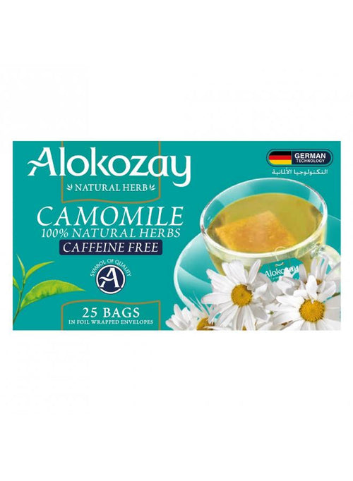 Alokozay Natural Herbal Chamomile Tea 25 Tea Bags 30.0grams