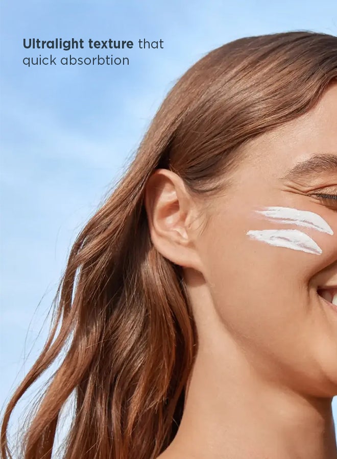ISDIN Fusion Fluid Mineral SPF 50+ [50Ml] - 100% Physical Filter Mineral Sunscreen For Hypersensitive, Atopic, Or Chemically-Treated Skin