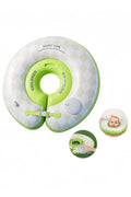 Suitable for 0-8 months old baby neck swimming ring, no need for air pump, push-type infl