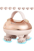 Scalp Massager Rechargeable Head Massager Scalp Stress Relax, 5 in 1 Waterproof Handheld Ha