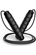 Jump Rope Tangle-Free Adjustable Speed Skipping Rope with Ball Bearings & Foam Handles for Workouts