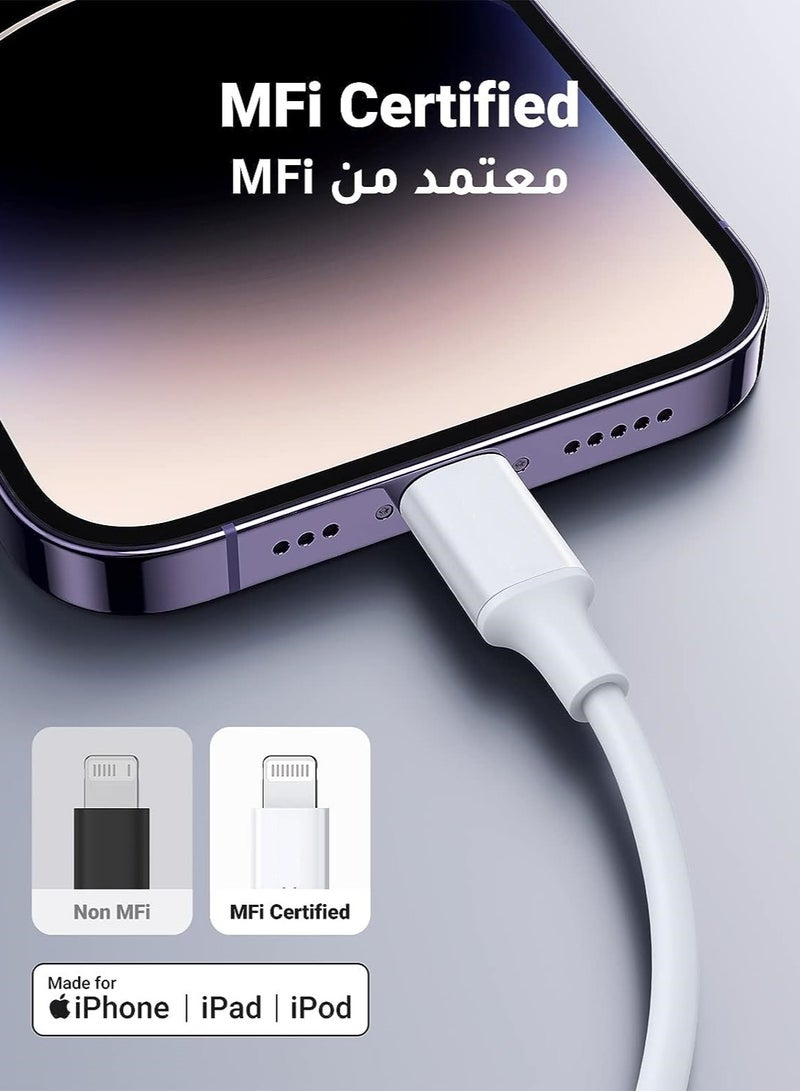 MMG iPhone Charger Cable 1M [MFi Certified] USB C to Lightning Cable Fast Charging Power Delivery PD