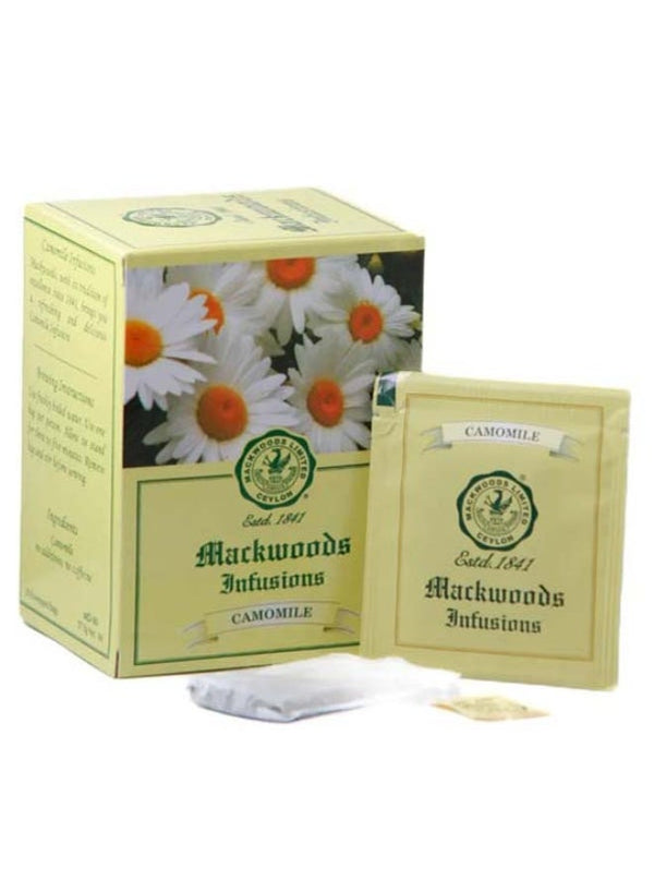 CAMOMILE HERBAL INFUSION IN 25 ENVELOPED TEA BAGS - 37.5g