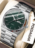 POEDAGAR Man Watch , Waterproof Luminous Men's Watch Quartz, Men's Wrist Watches 40mm