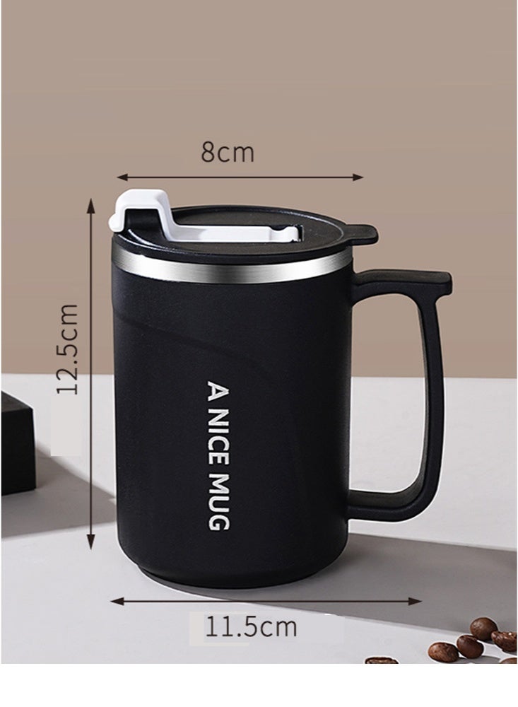 saffron coffee cup with Detachable stainless steel filter, Arabic flower tea cup, stainless steel office cup