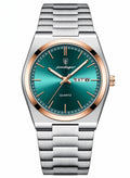 POEDAGAR Ultra Thin Waterproof Mens Dress and Casual Watch with Luminous Display Sapphire Crystal Glass and Calendar Function
