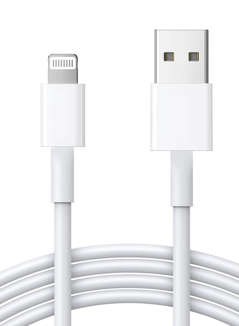 MMG iPhone Charger Cable 2M [MFi Certified] Lightning Cable iPhone Cable 2.4A Lightning Cord Compati