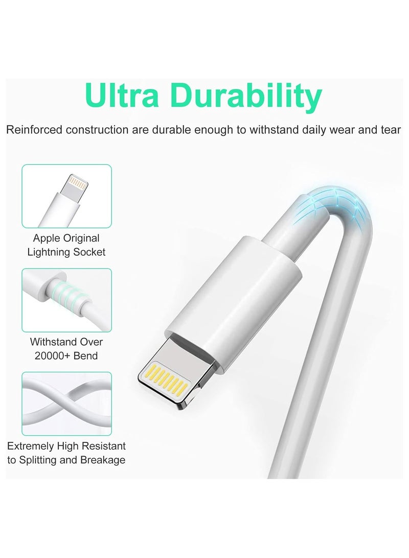 MMG iPhone Charger Cable 2M [MFi Certified] USB C to Lightning Cable Fast Charging Power Delivery PD