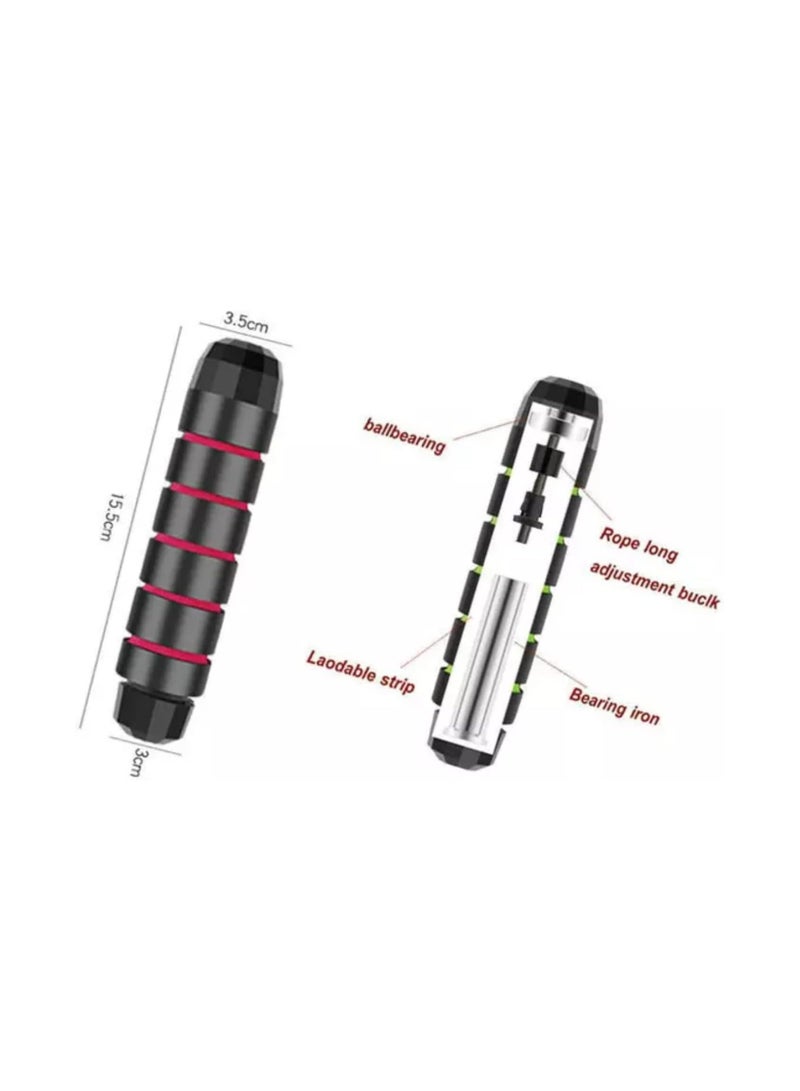 MMG Adjustable Speed Heavy Weighted Steel Wire Exercise Skipping Jump Rope|Heavy Skipping Rope PVC W