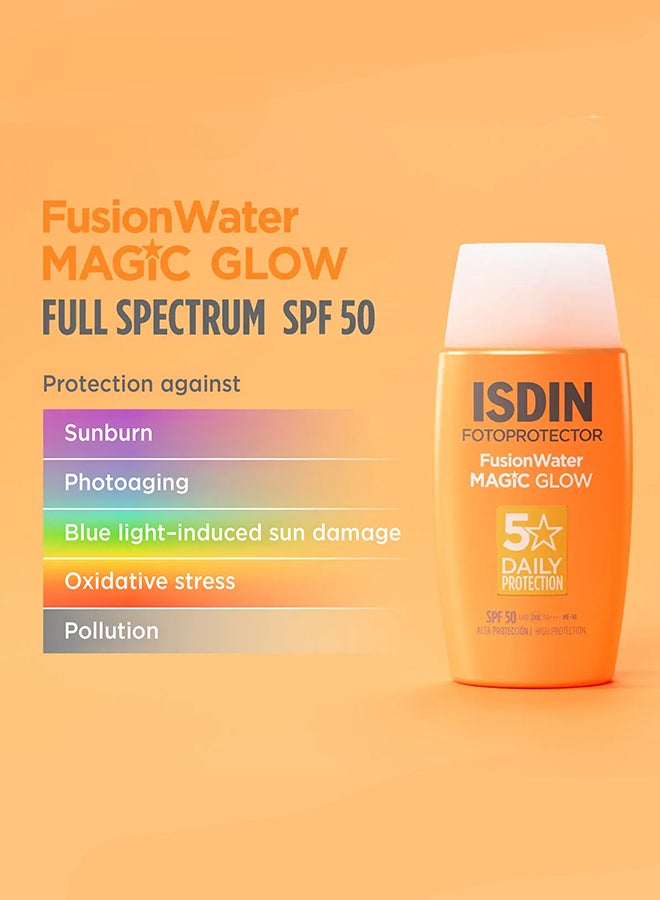 ISDIN Buy 1 Get 1 Free - ISDIN Fusion Water Magic Glow SPF50+