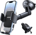 UGREEN Car Phone Holder Car Mount, [Upgraded 4-in-1 Dashboard/Air Vent/Windscreen], [One-button Rele