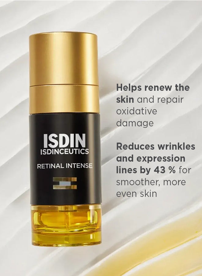 Isdinceutics Retinal Intense Serum [50Ml] - Dual-Phase Night Serum With Retinaldehyde To Visibly Reduce Wrinkles And Renew Skin Texture