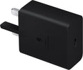 Samsung Galaxy Official 45W Travel Adapter, Super-Fast Charging (UK Plug with USB Type-C Cable), Bla