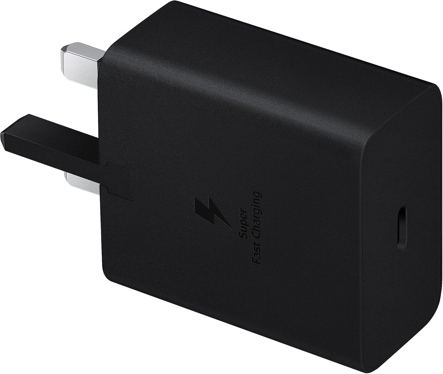 Samsung Galaxy Official 45W Travel Adapter, Super-Fast Charging (UK Plug with USB Type-C Cable), Bla