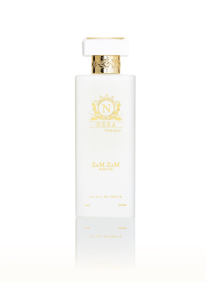 ZAMZAM PERFUME Zamzam Nexa 70ml Unisex Eau de Parfum | Long-Lasting Fragrance with Bergamot, Grapefruit, Rose, Jasmine, Strawberry, Ylang-Ylang, Orange Blossom, Oakmoss, Sandalwood & Amber