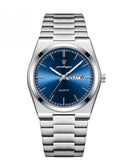 POEDAGAR Ultra Thin Waterproof Mens Dress and Casual Watch with Luminous Display Sapphire Crystal Glass and Calendar Function