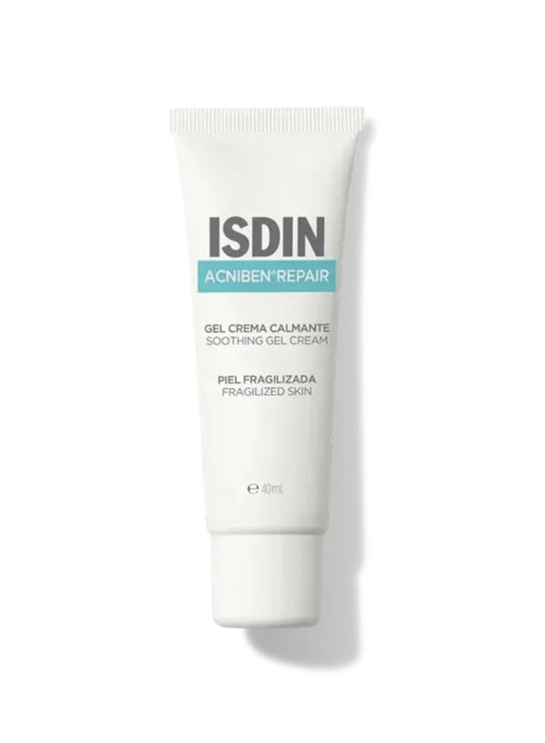 ISDIN Acniben Repair Moisturizer [40Ml] - Soothing And Repairing Gel Cream To Restore The Skin Barrier Post-Acne Treatment