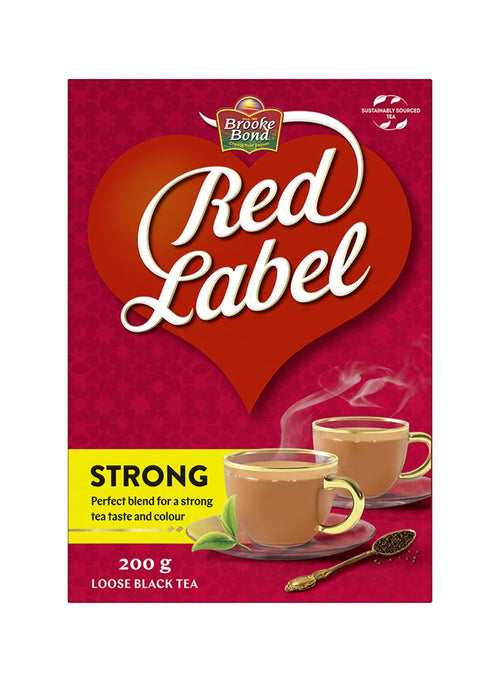 Brooke Bond Red Label Strong Black Loose Tea 200grams