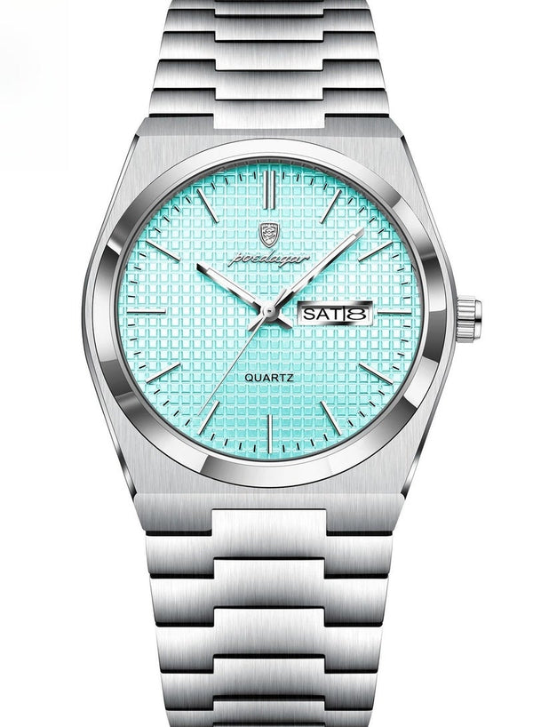 POEDAGAR Man Watch , Waterproof Luminous Men's Watch Quartz, Men's Wrist Watches 40mm