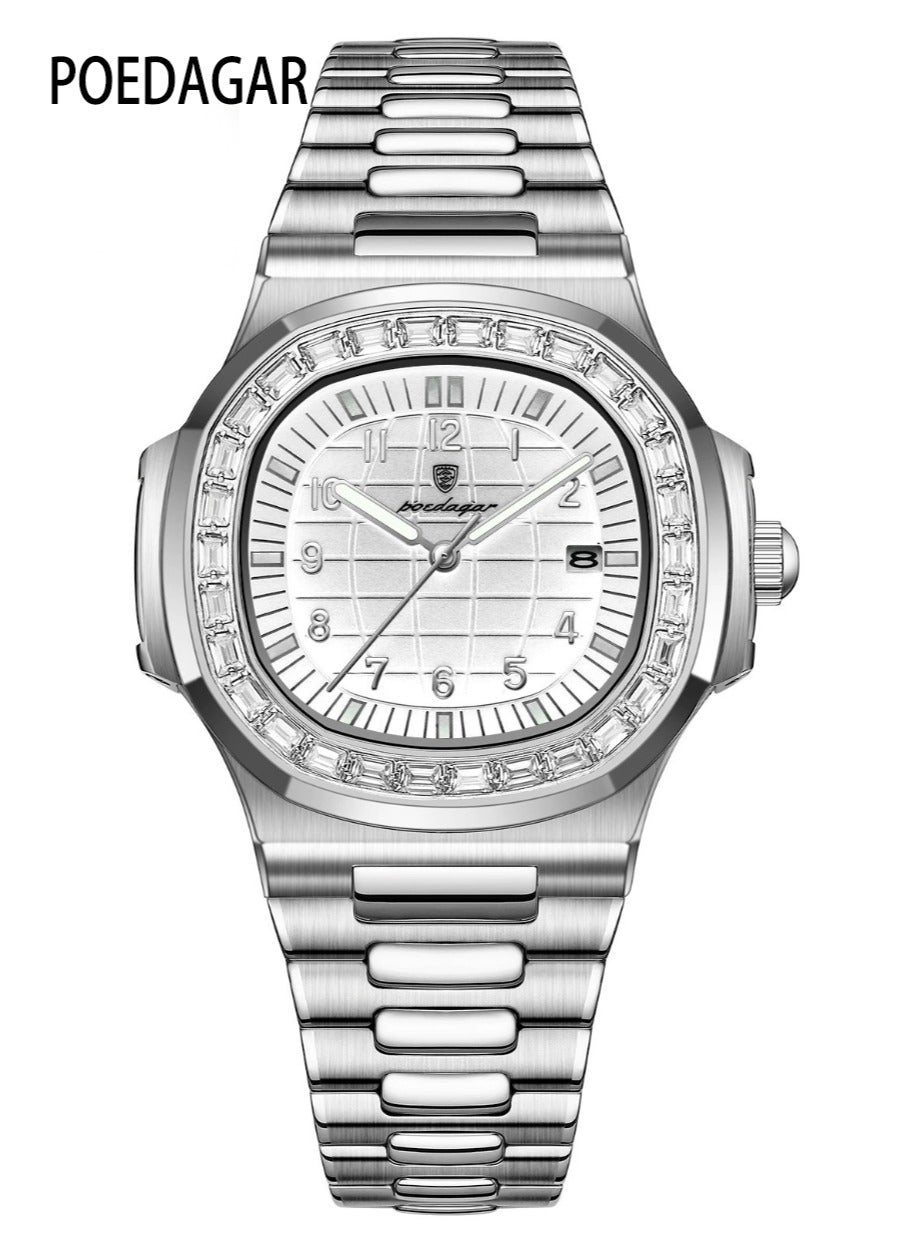 POEDAGAR Man Watch Waterproof Luminous Men's Watch Quartz - 38mm