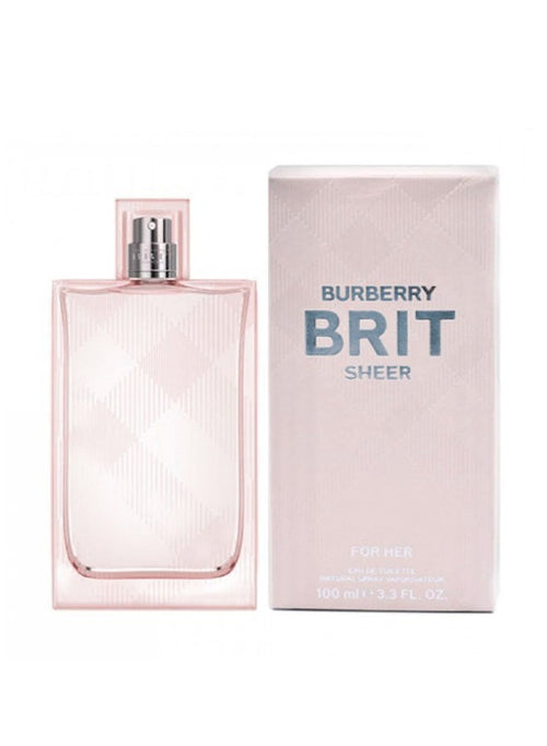 BURBERRY Brit Sheer For Her EDT Natural Spray 100ml