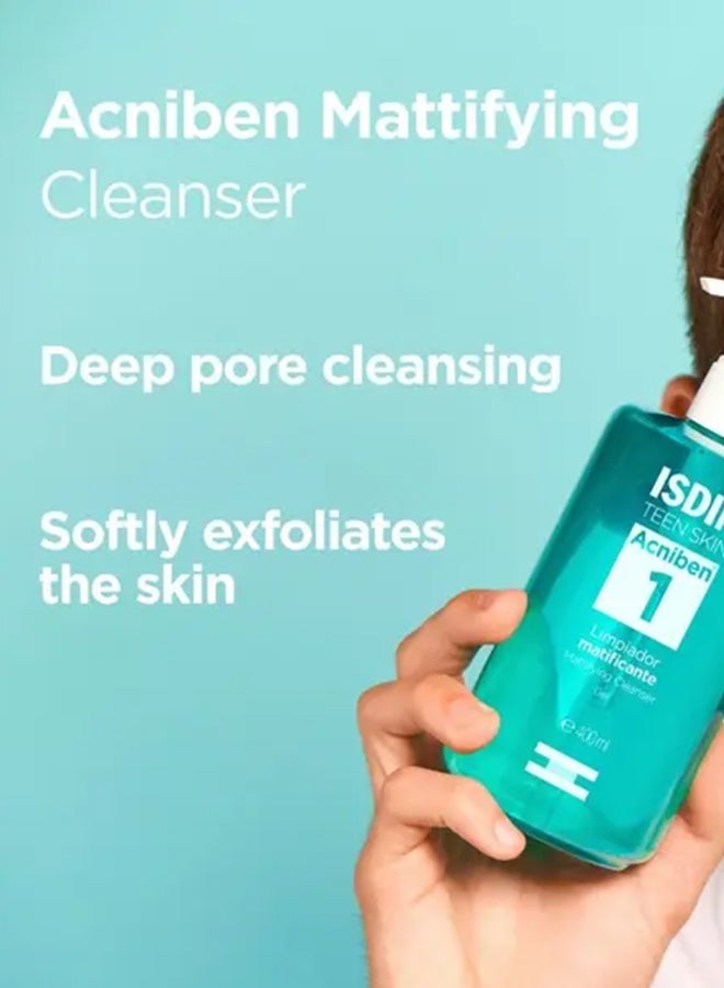 ISDIN Acnibye Kit - SAVE 40% - ISDIN Acniben Facial Cleanser Gel 400ml + ISDIN Acniben Face Mask 75ml