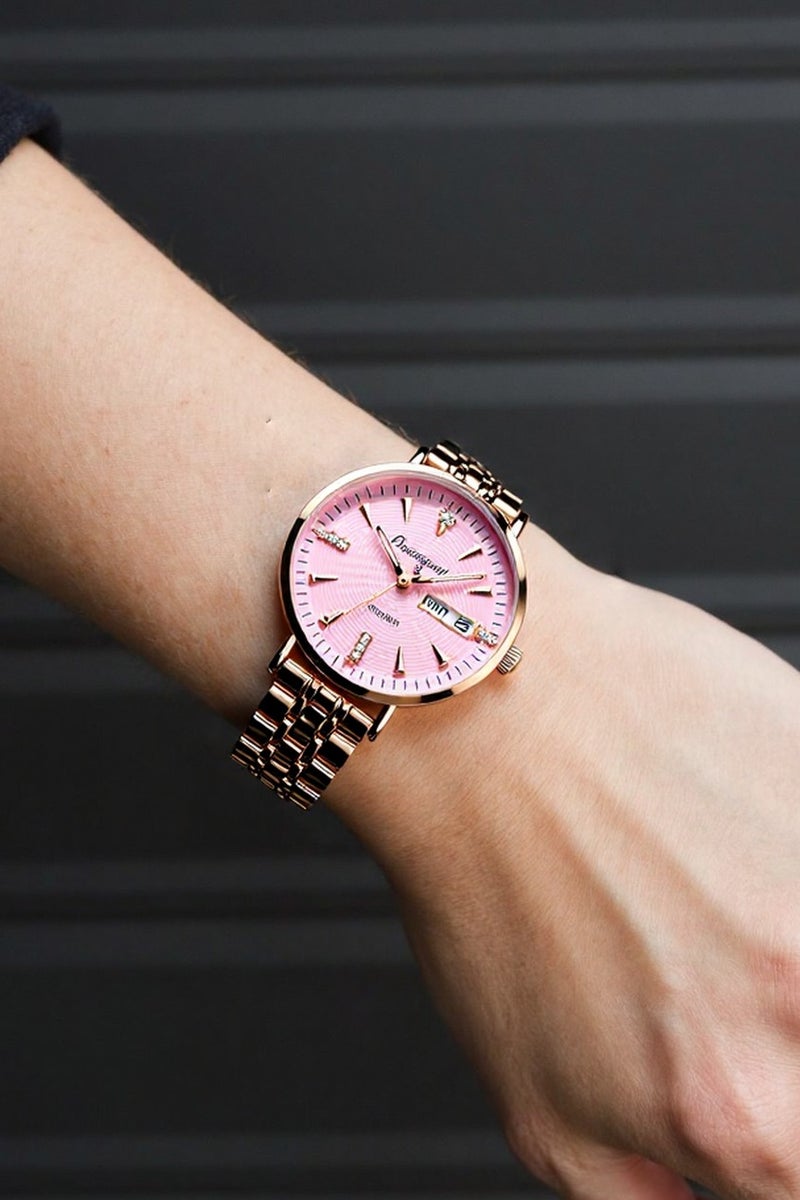 POEDAGAR Women Watch , Women's Waterproof Luminous Quartz Classic Wrist Watch - 32mm