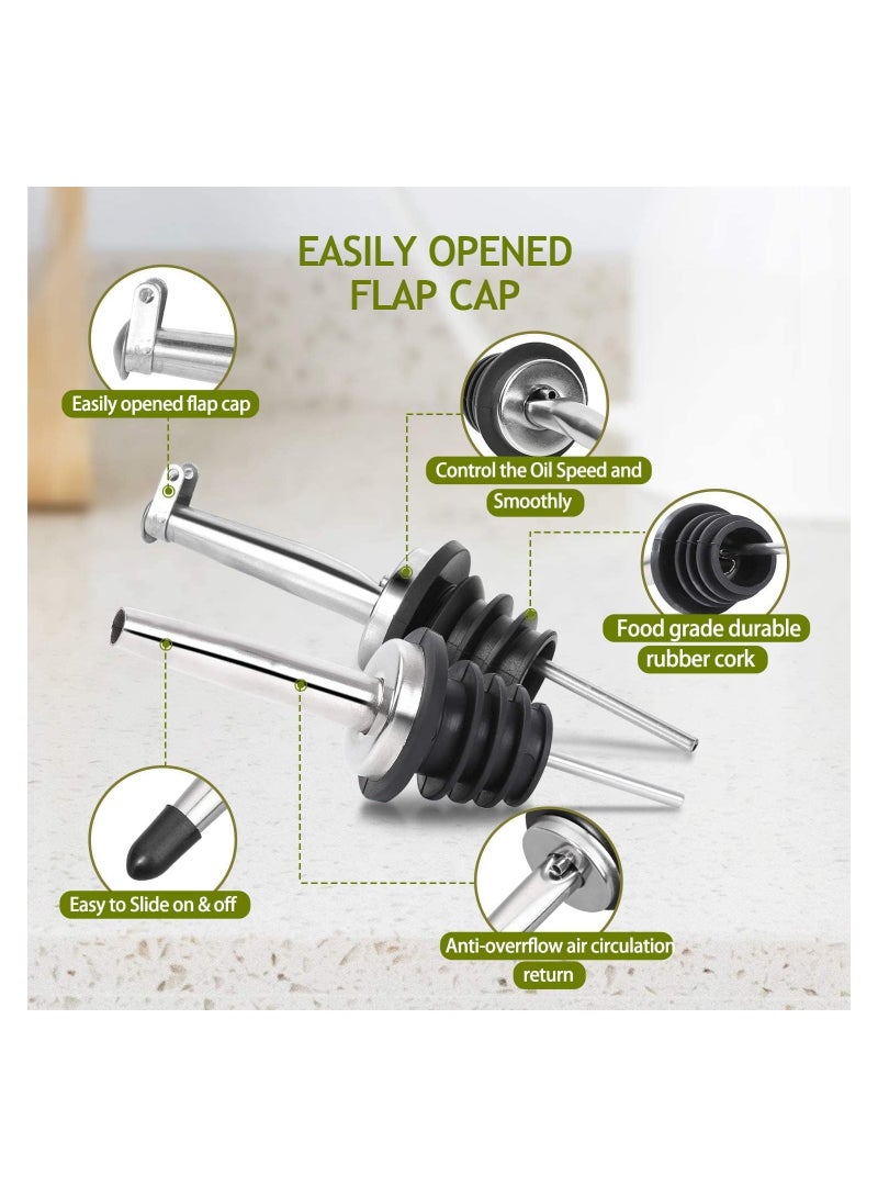 MMG 17oz/500ML Olive Oil Dispenser Bottle for Kitchen, Premium Oil and Vinegar Cruet, Oil and Vinega