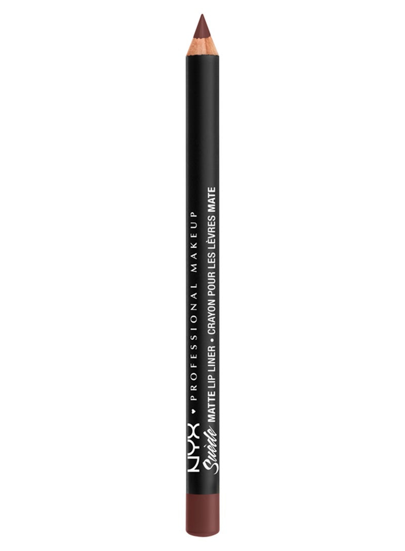NYX PROFESSIONAL MAKEUP Suede Matte Lip Liner Cold Brew