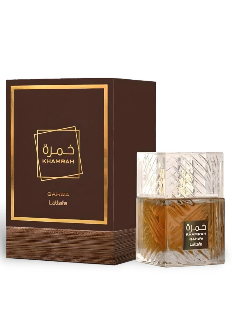 Lattafa KHAMRAH QAHWA Unisex Eau De Parfum by Lattafa 100ml