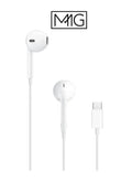 MMG EarBuds with USB C Wired Earbuds with Microphone & Volume Control, In-ear Headphones for iPhone 