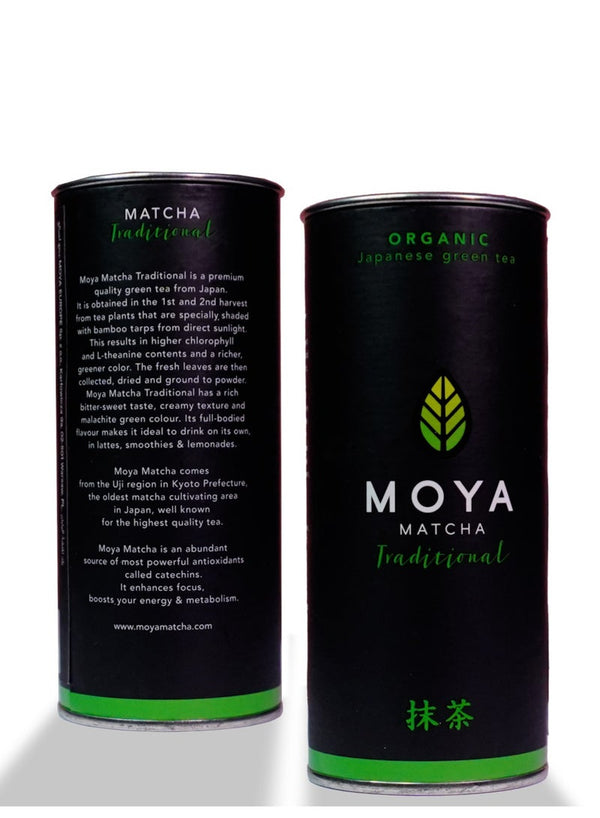 MOYA Organic Japanese Green Tea, Moya Matcha Traditional 30g
