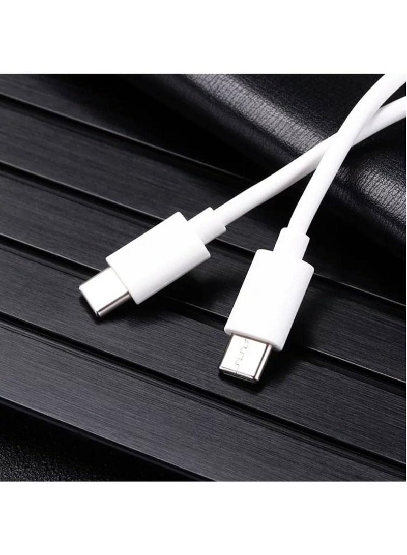 MMG USB C Cable 60W, USB-C to USB-C Cable 1 meter, USB C Charger Cable for iPhone 15, Mac Book Pro 2