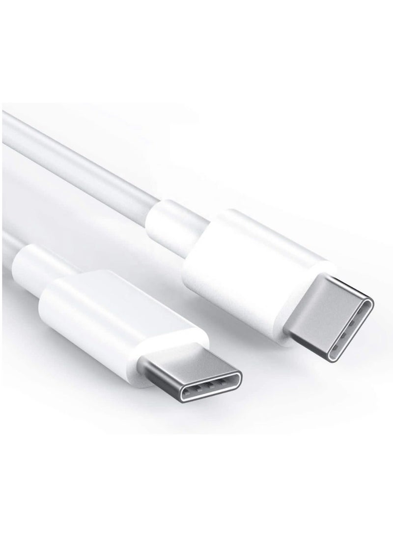 MMG USB C Cable 60W, USB-C to USB-C Cable 1 meter, USB C Charger Cable for iPhone 15, Mac Book Pro 2