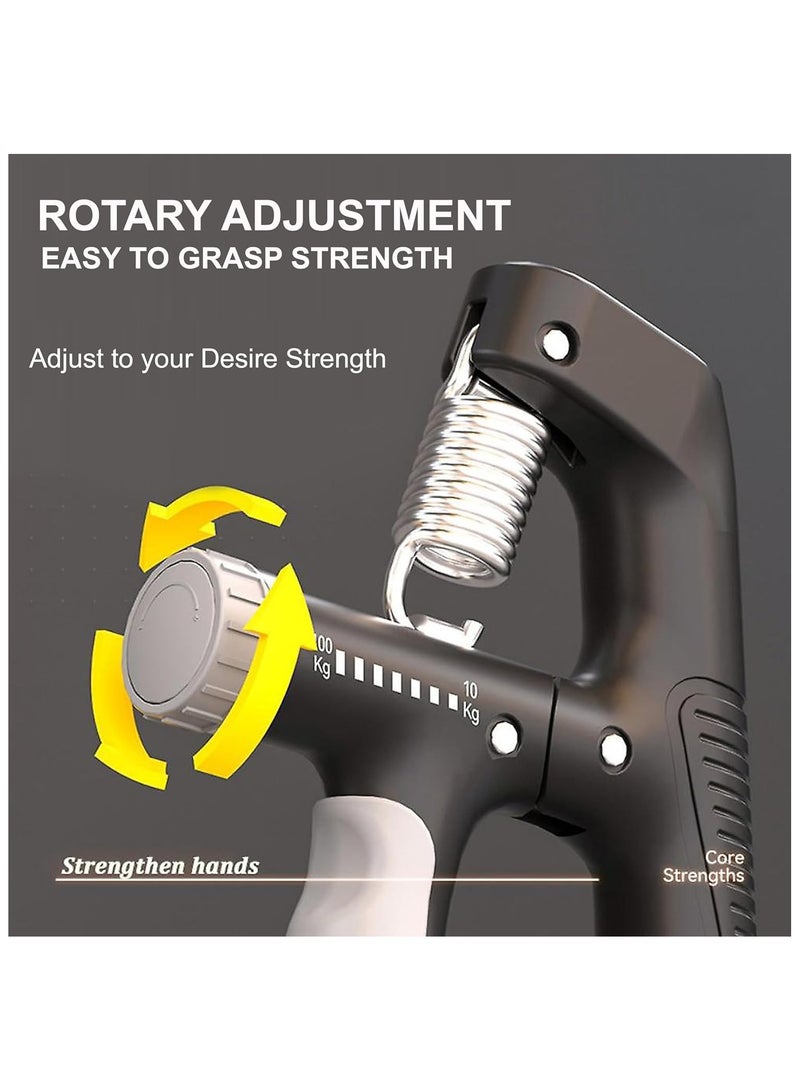 MMG Grip Strength Trainer,Hand Grip Exerciser Strengthener with Digital Counter,Forearm Strengthener